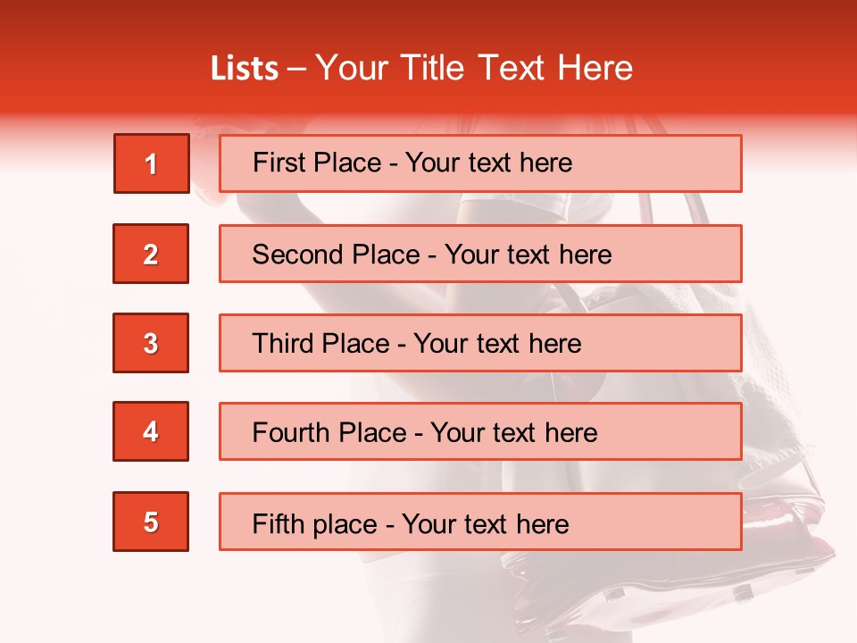 Physical Activity Sports Bag Gym PowerPoint Template