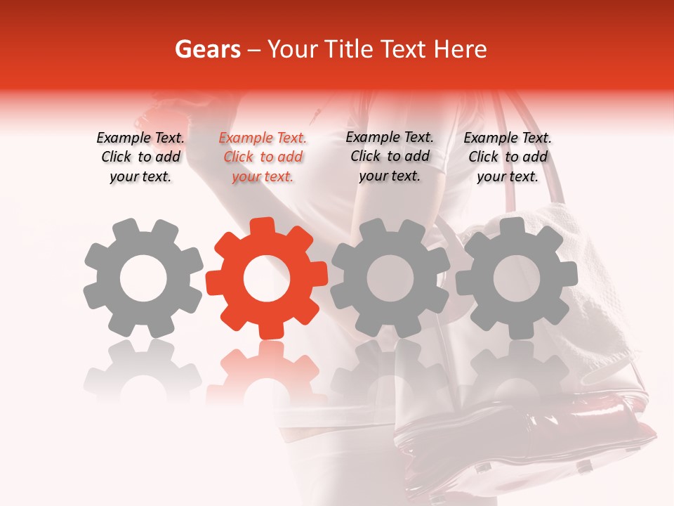 Physical Activity Sports Bag Gym PowerPoint Template