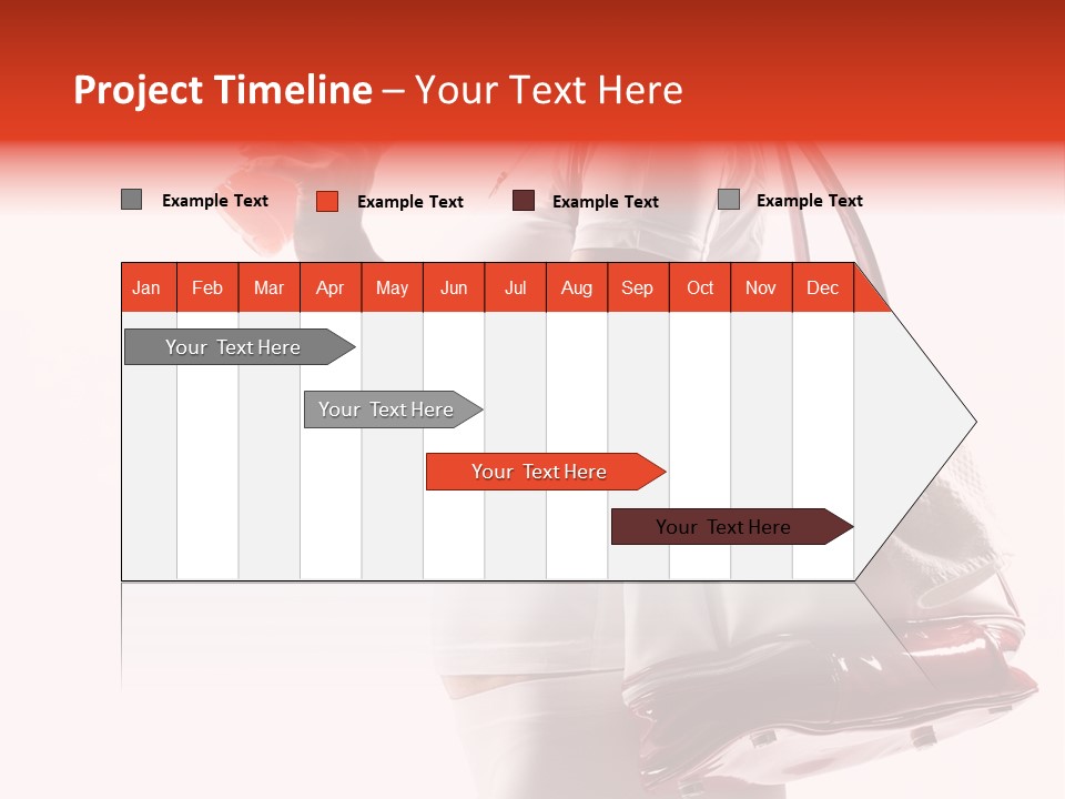 Physical Activity Sports Bag Gym PowerPoint Template