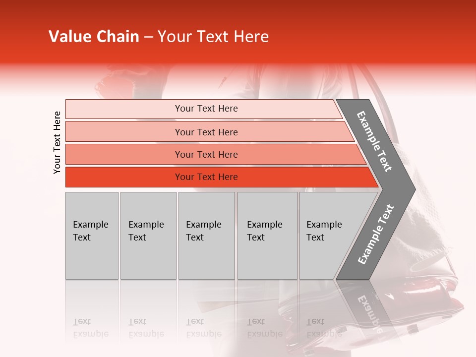 Physical Activity Sports Bag Gym PowerPoint Template