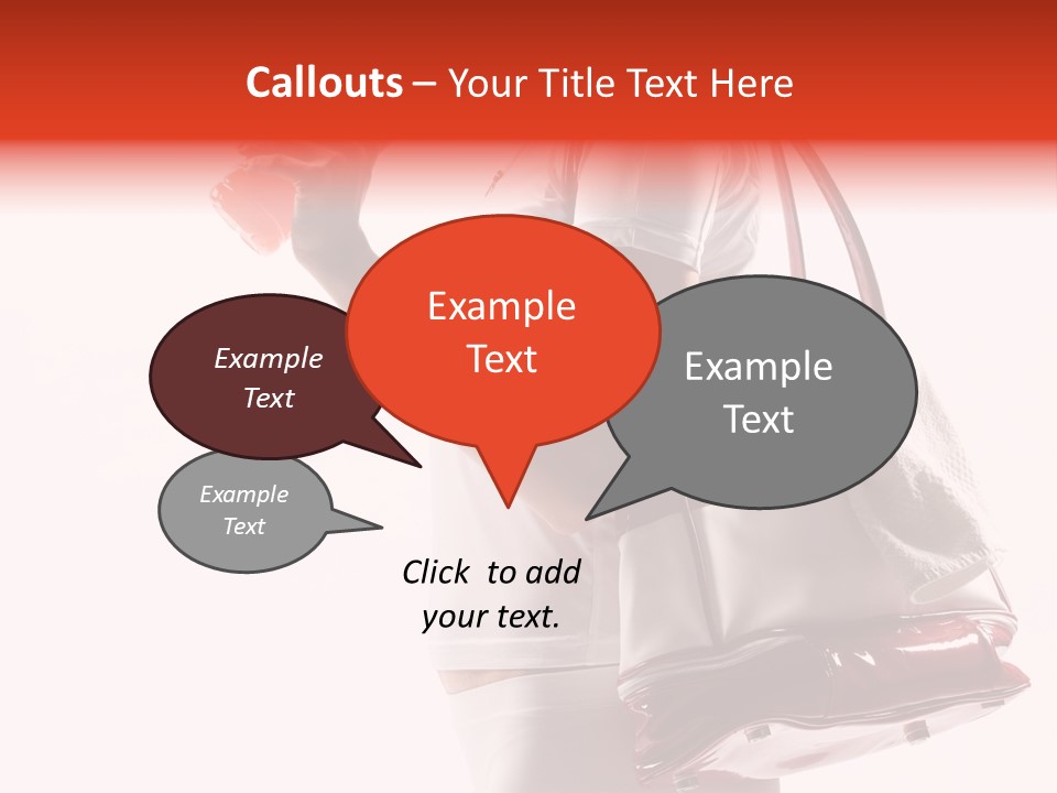 Physical Activity Sports Bag Gym PowerPoint Template