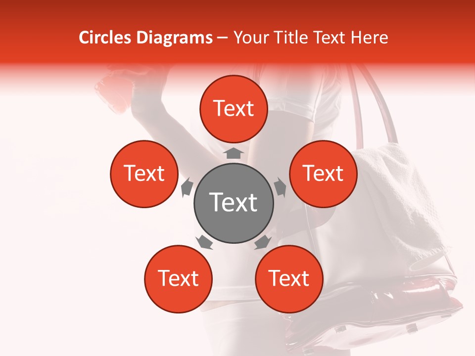 Physical Activity Sports Bag Gym PowerPoint Template