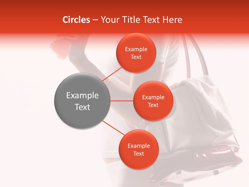 Physical Activity Sports Bag Gym PowerPoint Template