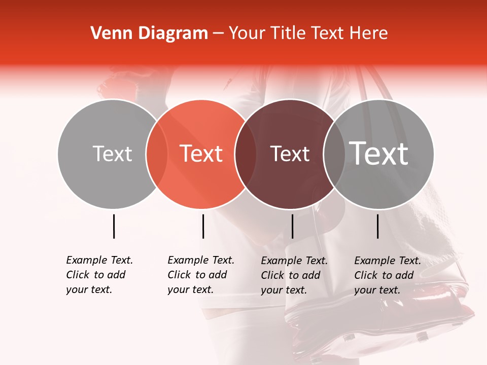 Physical Activity Sports Bag Gym PowerPoint Template