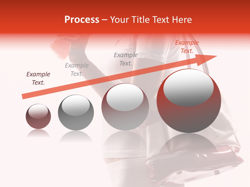 Physical Activity Sports Bag Gym PowerPoint Template