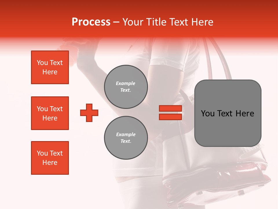Physical Activity Sports Bag Gym PowerPoint Template