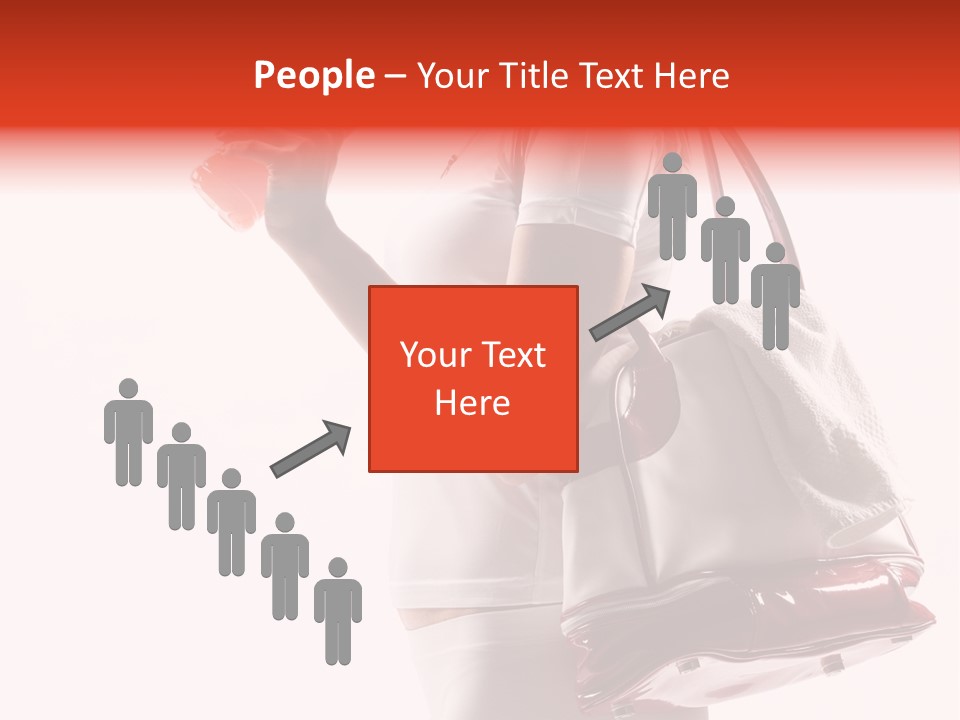 Physical Activity Sports Bag Gym PowerPoint Template