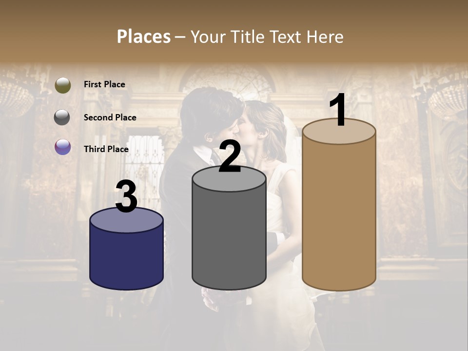 Love Girl Bride PowerPoint Template