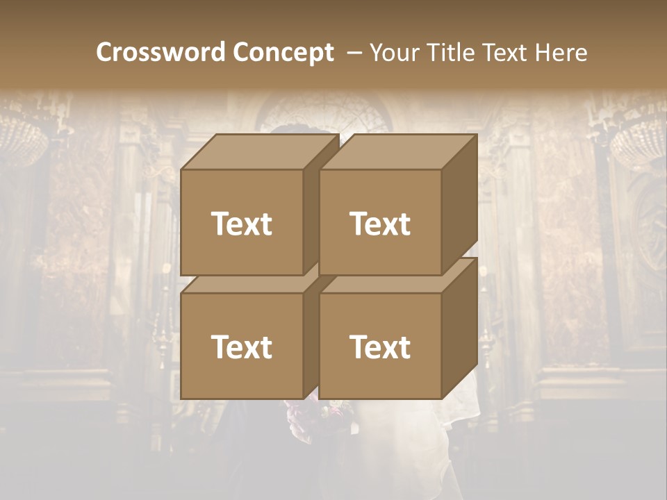 Love Girl Bride PowerPoint Template