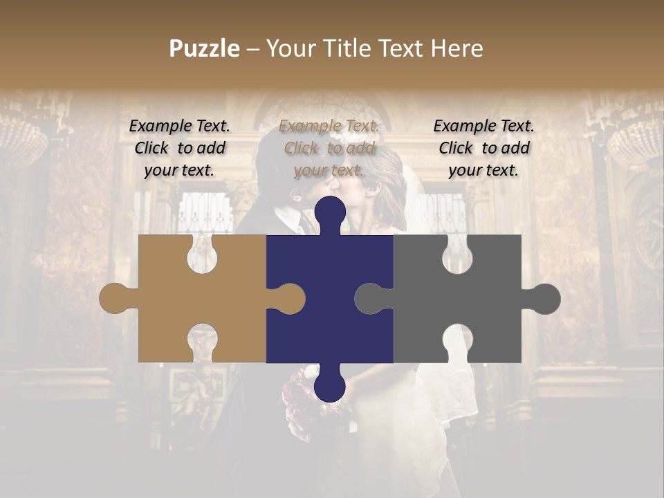 Love Girl Bride PowerPoint Template