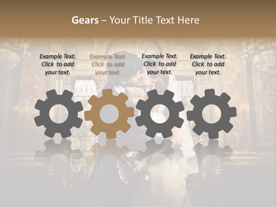 Love Girl Bride PowerPoint Template