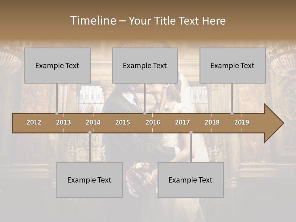 Love Girl Bride PowerPoint Template