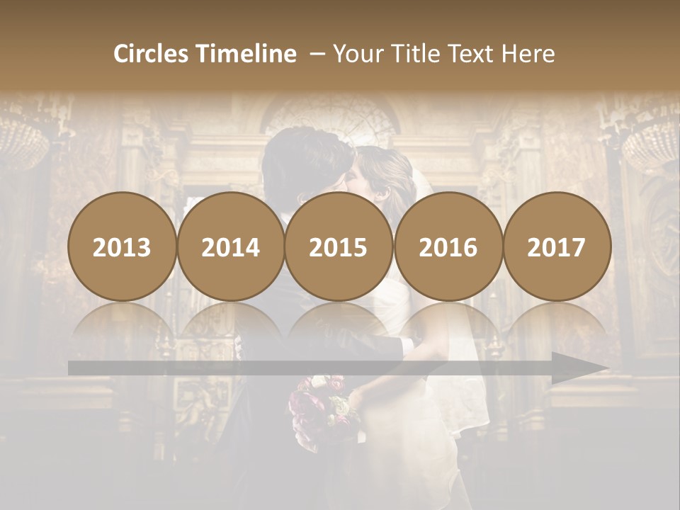 Love Girl Bride PowerPoint Template