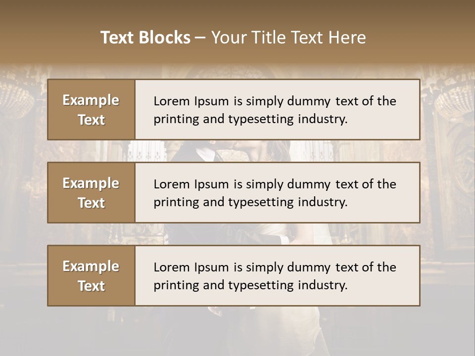 Love Girl Bride PowerPoint Template