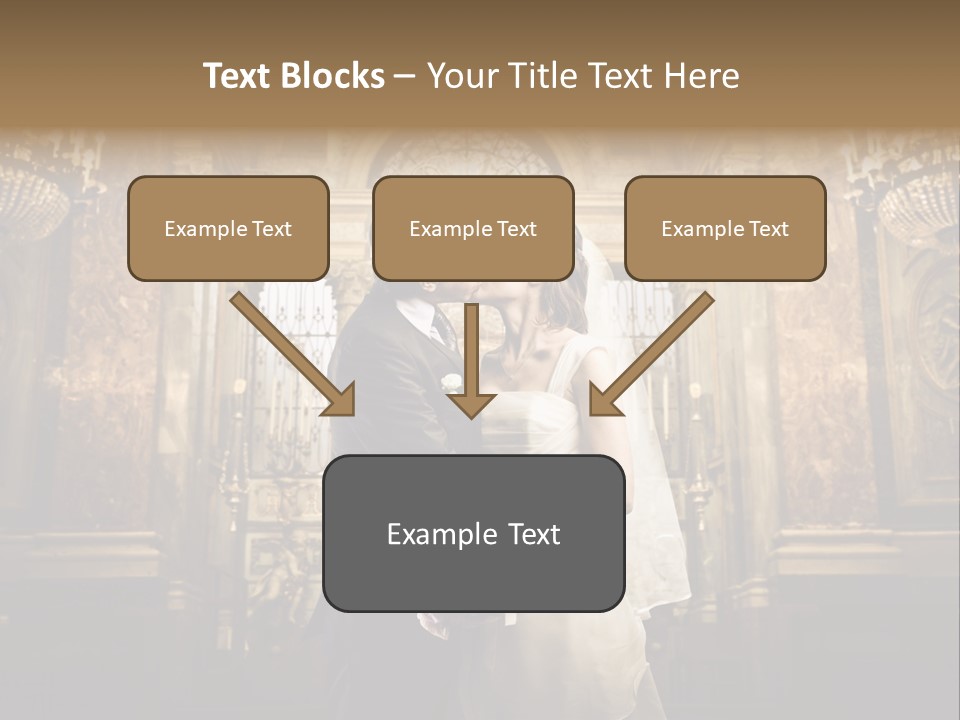 Love Girl Bride PowerPoint Template