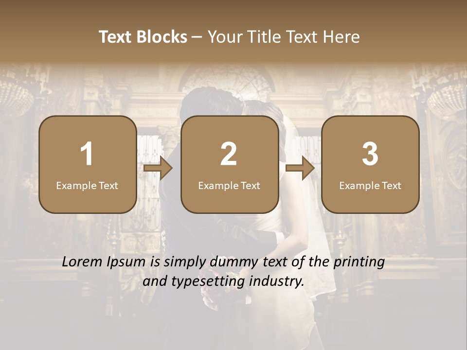 Love Girl Bride PowerPoint Template