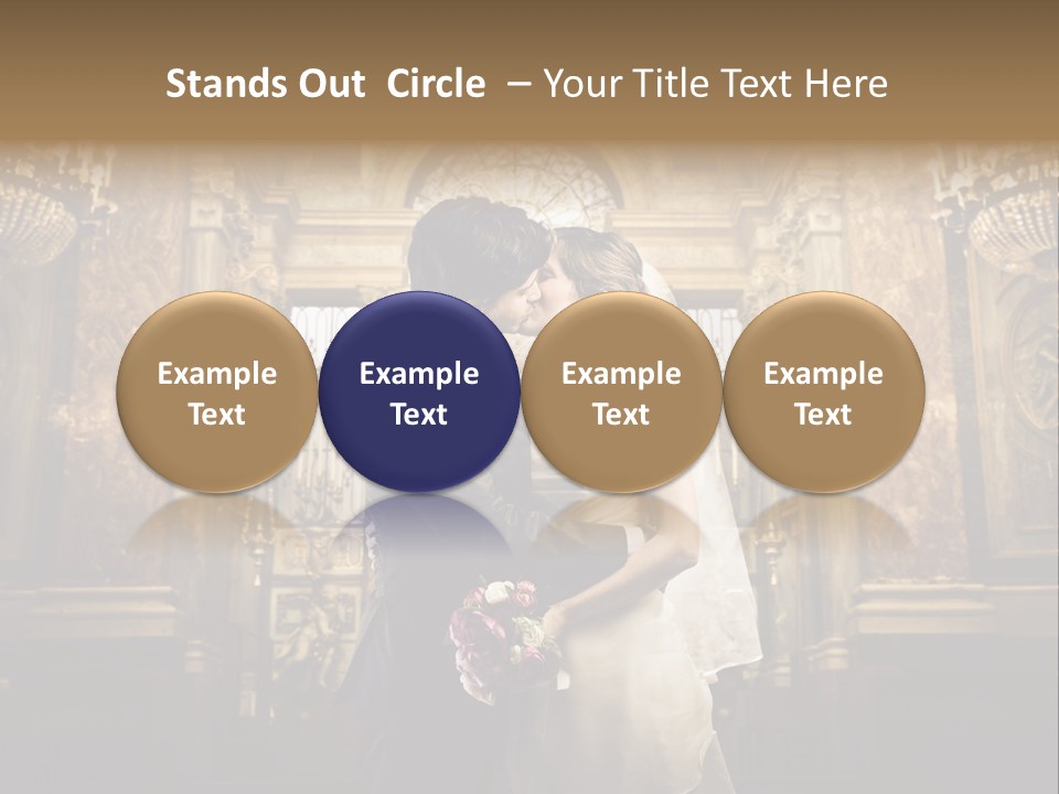 Love Girl Bride PowerPoint Template