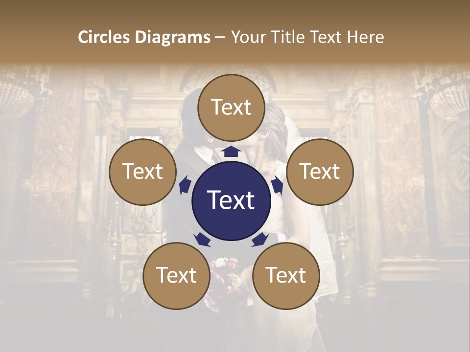 Love Girl Bride PowerPoint Template