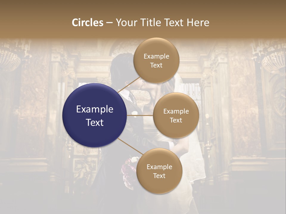 Love Girl Bride PowerPoint Template