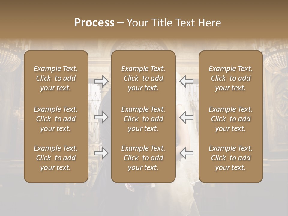 Love Girl Bride PowerPoint Template