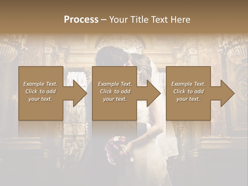 Love Girl Bride PowerPoint Template