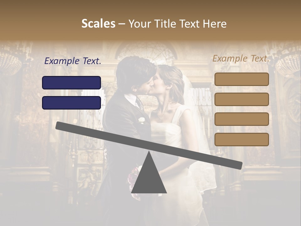 Love Girl Bride PowerPoint Template