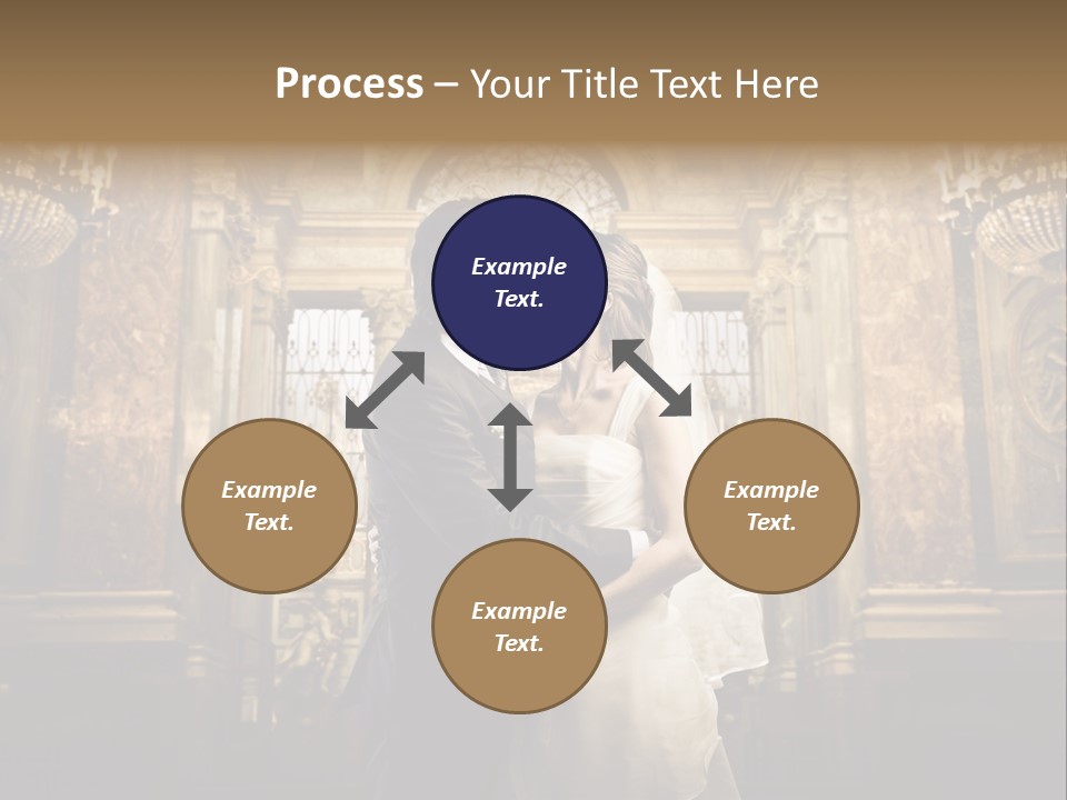 Love Girl Bride PowerPoint Template