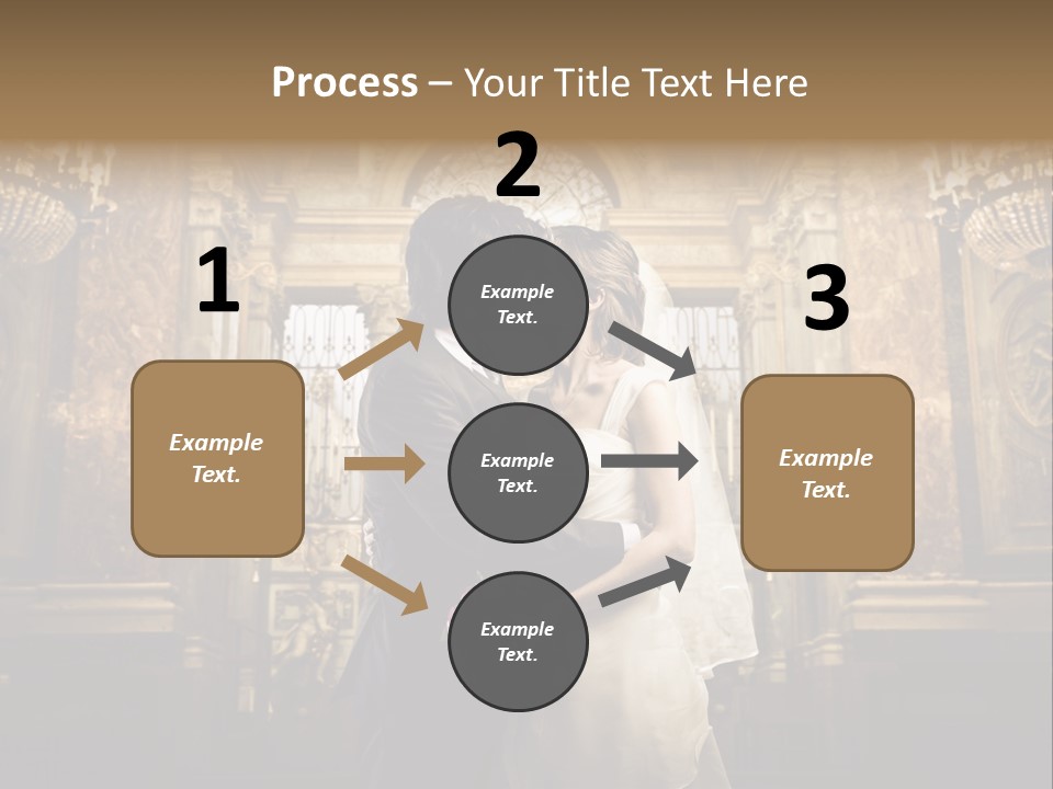 Love Girl Bride PowerPoint Template