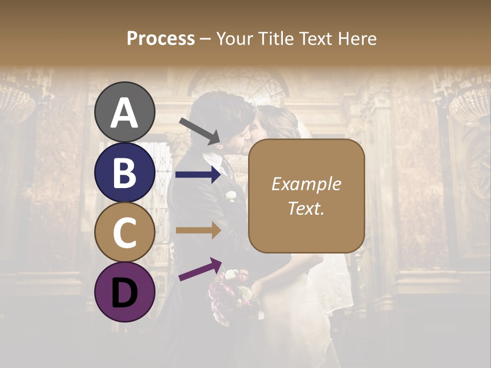 Love Girl Bride PowerPoint Template