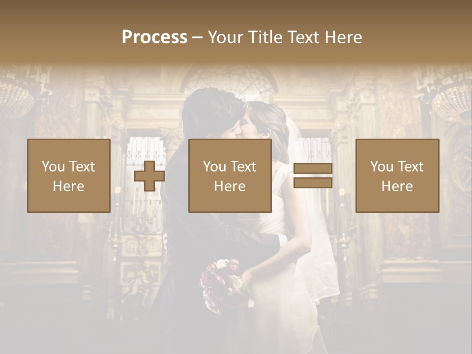 Love Girl Bride PowerPoint Template