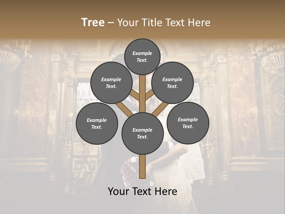 Love Girl Bride PowerPoint Template