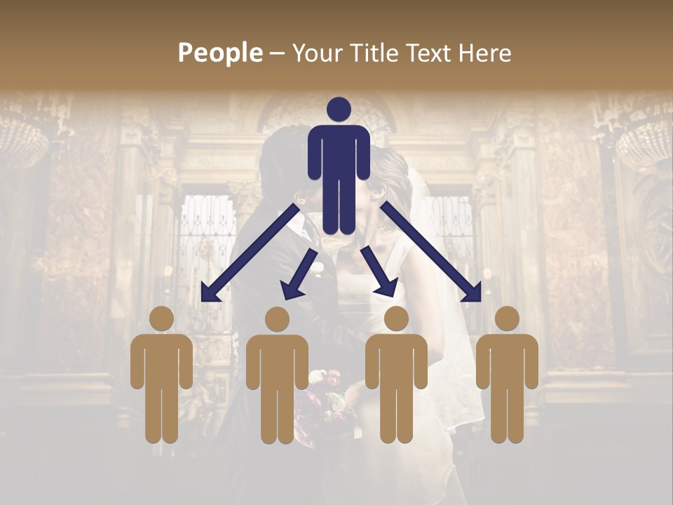 Love Girl Bride PowerPoint Template