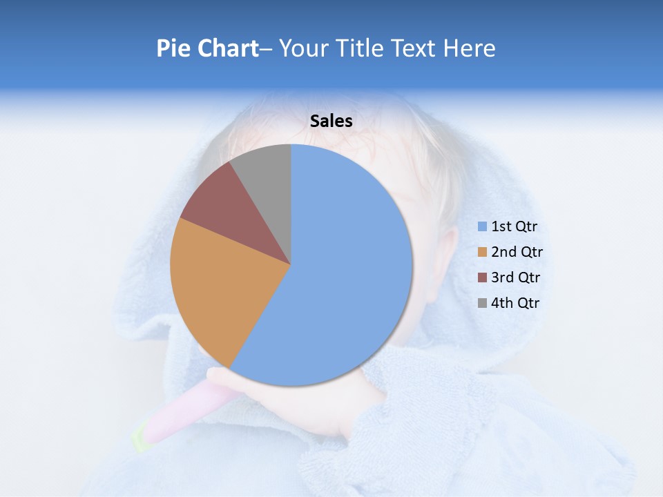 Health Mouth Boy PowerPoint Template