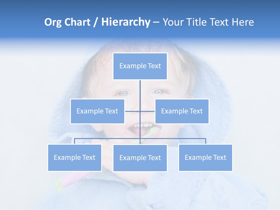 Health Mouth Boy PowerPoint Template