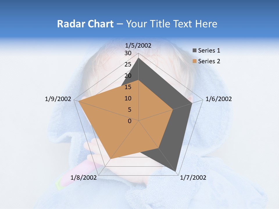 Health Mouth Boy PowerPoint Template