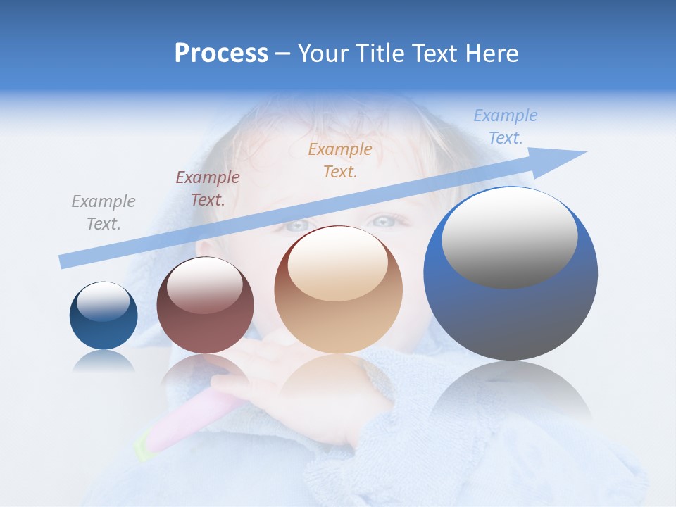 Health Mouth Boy PowerPoint Template