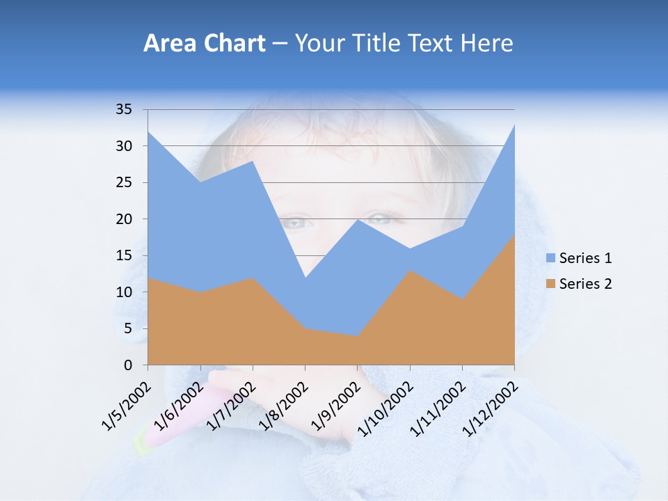 Health Mouth Boy PowerPoint Template