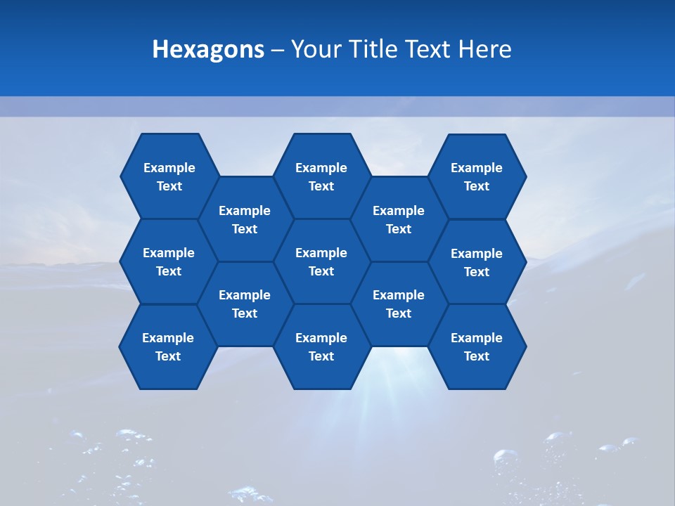 Beneath Scuba Below PowerPoint Template