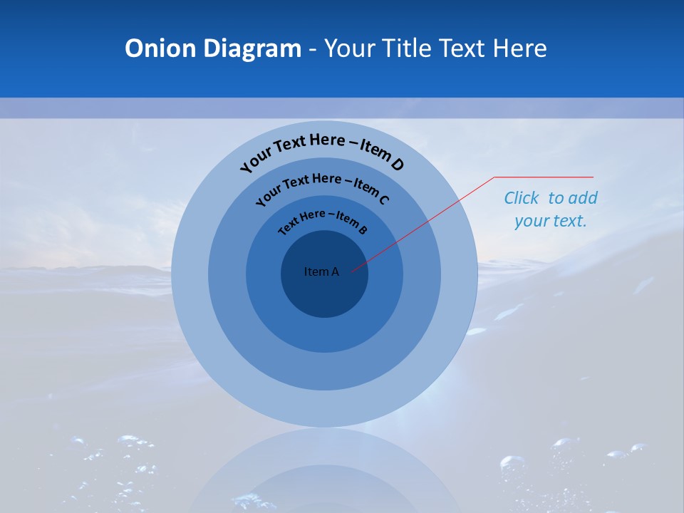 Beneath Scuba Below PowerPoint Template