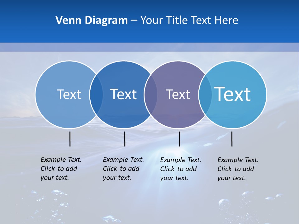 Beneath Scuba Below PowerPoint Template