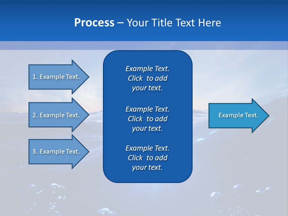 Beneath Scuba Below PowerPoint Template