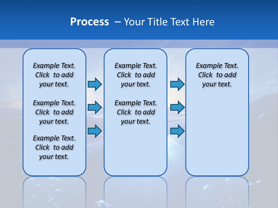 Beneath Scuba Below PowerPoint Template