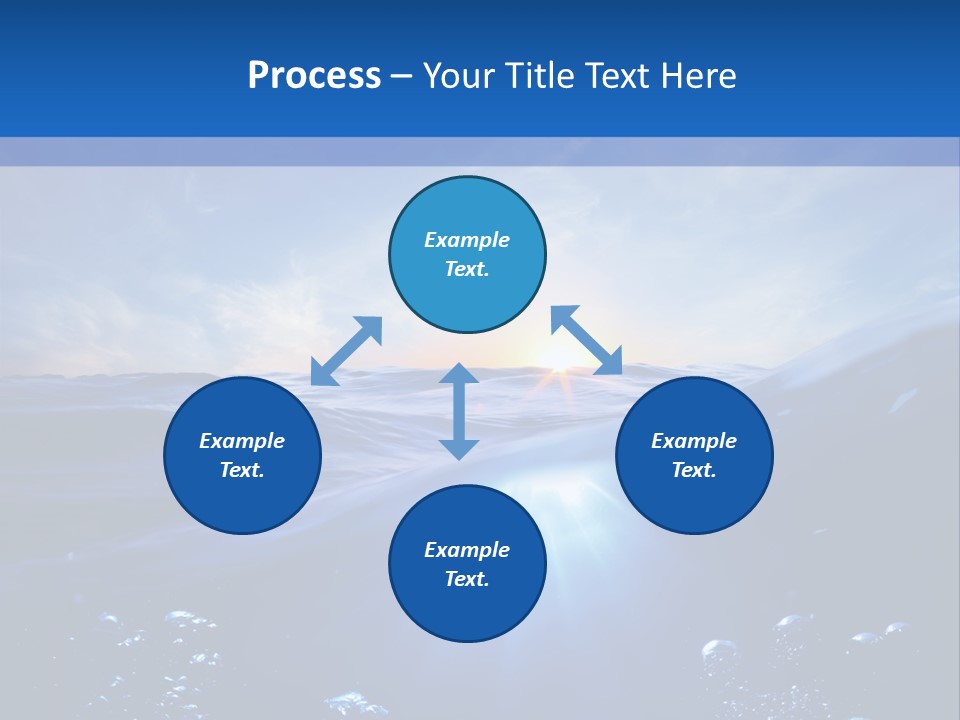 Beneath Scuba Below PowerPoint Template