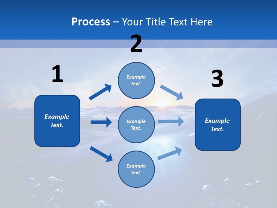 Beneath Scuba Below PowerPoint Template