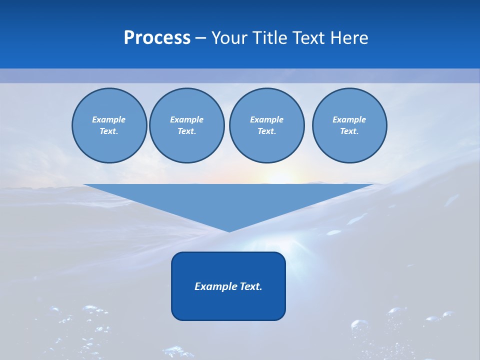 Beneath Scuba Below PowerPoint Template