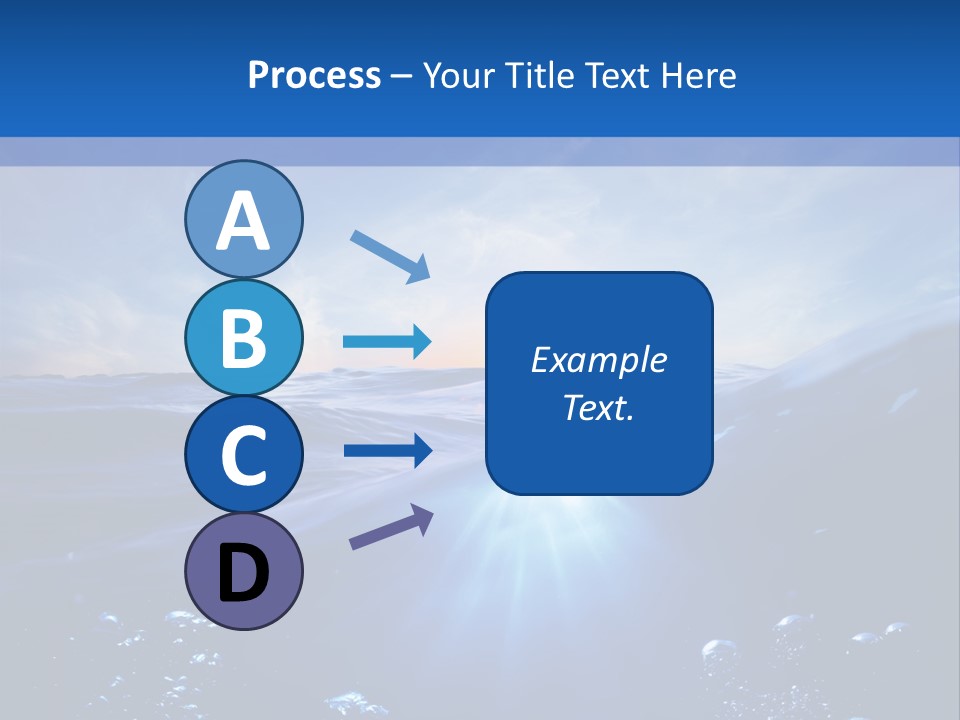 Beneath Scuba Below PowerPoint Template