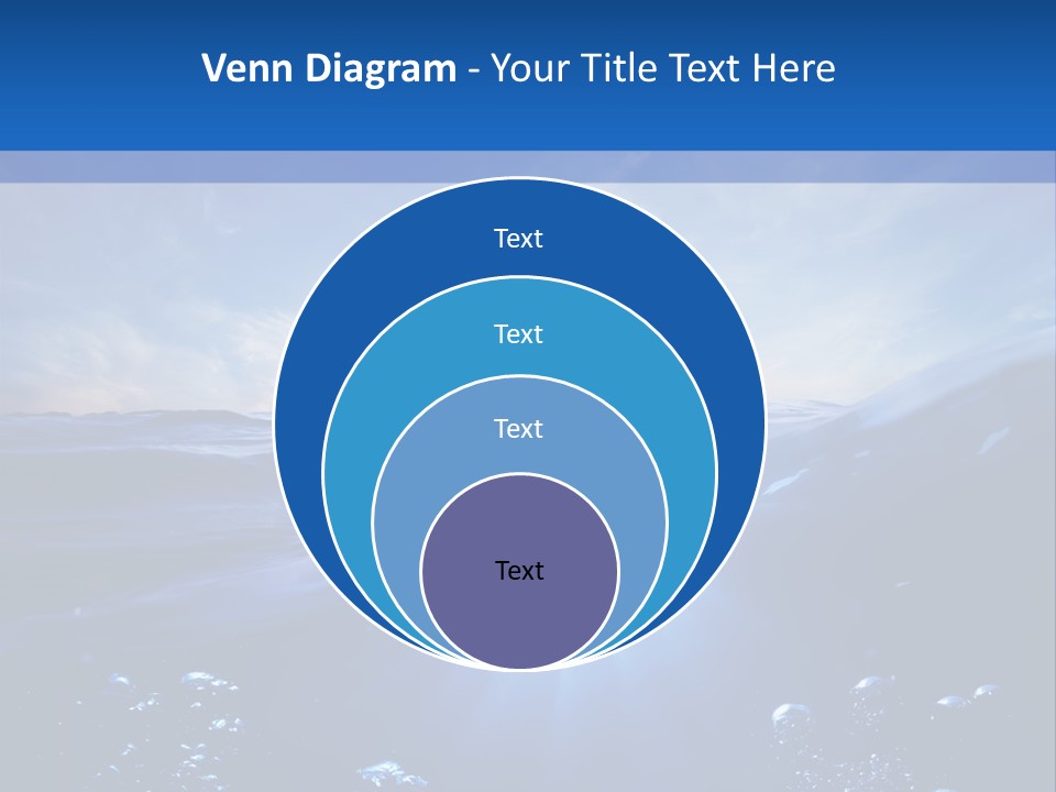 Beneath Scuba Below PowerPoint Template