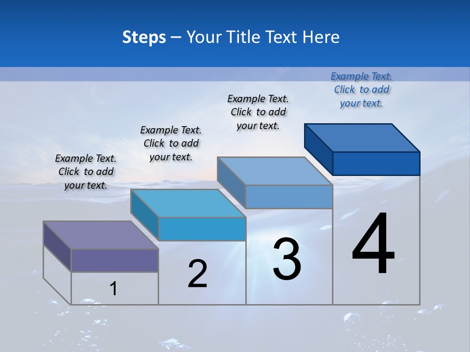 Beneath Scuba Below PowerPoint Template