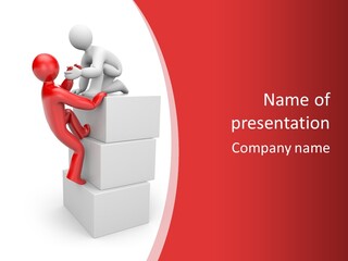 Win Competition People PowerPoint Template