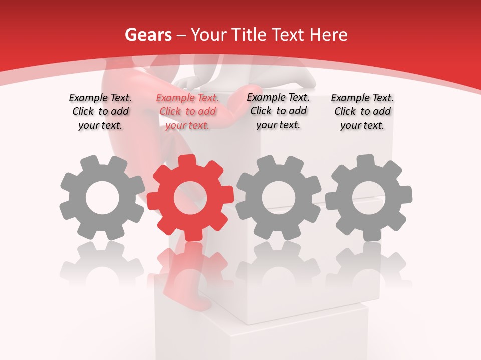 Win Competition People PowerPoint Template